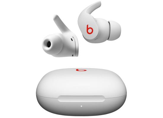 Beats Fit Pro Noise-Cancelling TWS Headphones, Dynamic Active Noise Cancellation, Integrated Apple H1 Chip, Dual Beamforming Mics for Clear Calls Up to 6H Playback with ANC - White